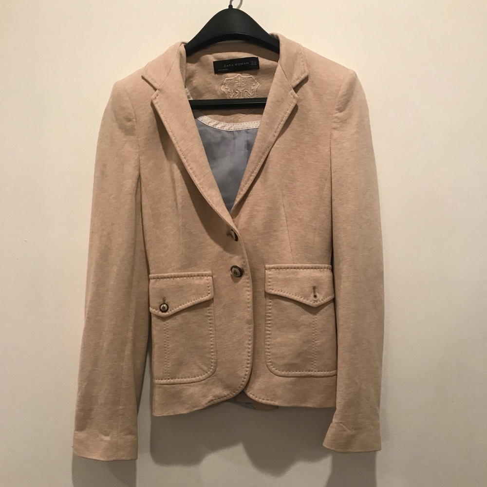 ZARA TAN BLAZER
